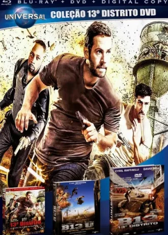 Coleção Digital B13 - O 13º Distrito Todos os Filmes Completo Dublado