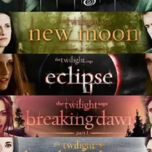 Coleção Digital A Saga Crepúsculo Todos os Filmes Completo Dublado
