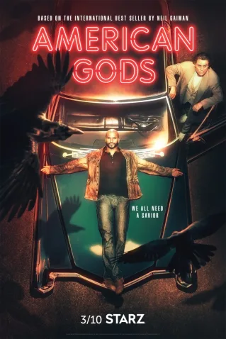 Coleção Digital American Gods Todas Temporadas Completo