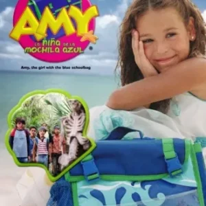 Novela Amy, a Menina da Mochila Azul Todos Capítulos Completos Envio Digital