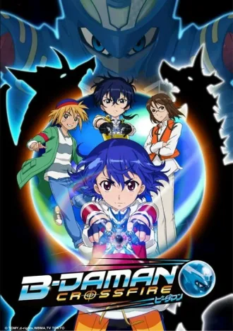 Coleção Digital B-Daman Crossfire Todos Episódios Completo