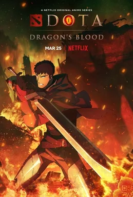 Coleção Digital Dota Dragons Blood Todos Episódios Completo Dublado
