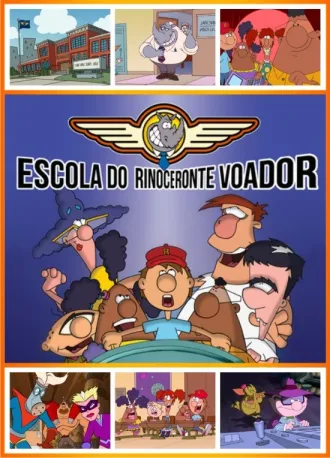 Coleção Digital Escola do Rinoceronte Voador Completo Dublado