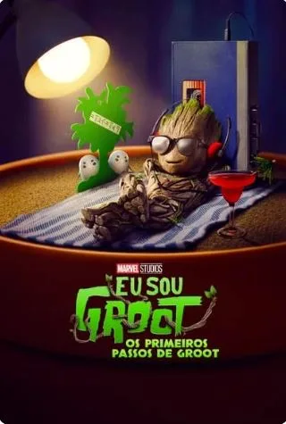 Coleção Digital Eu sou Groot Todas Temporadas Completo Dublado
