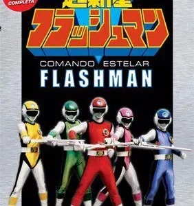 Coleção Digital Flashman Todos Episódios Completo Dublado