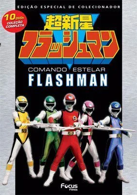 Coleção Digital Flashman Todos Episódios Completo Dublado