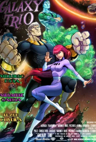 Coleção Digital Galaxy Trio Todos Episódios Completo Dublado