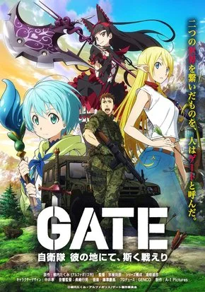 Coleção Digital Gate Jieitai Kanochi Nite Todos Episódios Completo