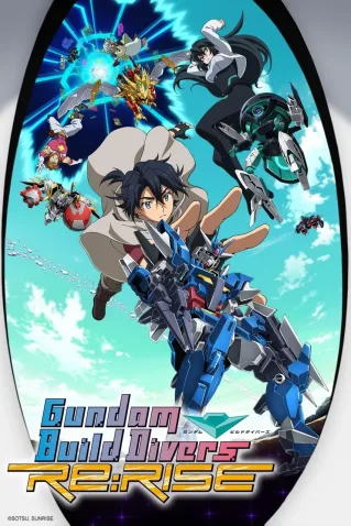Coleção Digital Gundam Build Divers Re:Rise Completo