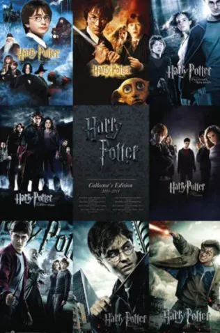 Coleção Digital Harry Potter Todos os Filmes Completo Dublado