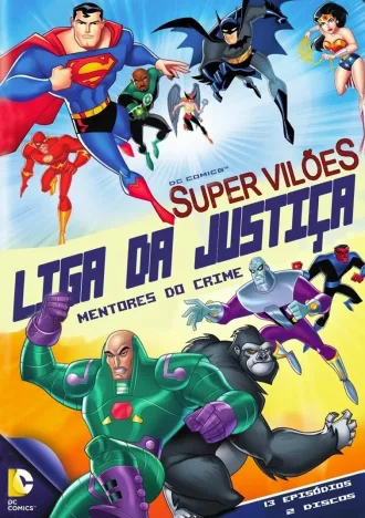Coleção Digital Liga Da Justiça: Mentores Do Crime Completo Dublado
