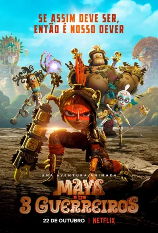Coleção Digital Maya e os 3 Guerreiros Todos Episódios Completo Dublado
