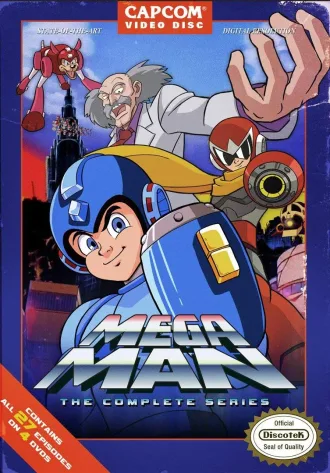 Coleção Digital Mega Man Todos Episódios Completo Dublado