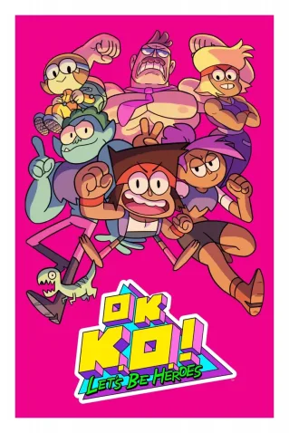 Coleção Digital OK K.O.! Lets Be Heroes Todos Episódios Completo Dublado