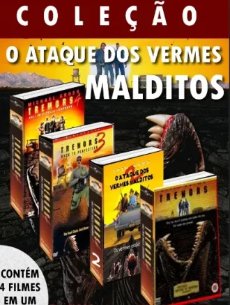 Coleção Digital O Ataque dos Vermes Malditos Todos os Filmes