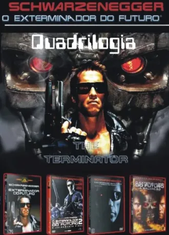 Coleção Digital O Exterminador do Futuro Todos os Filmes Dublado