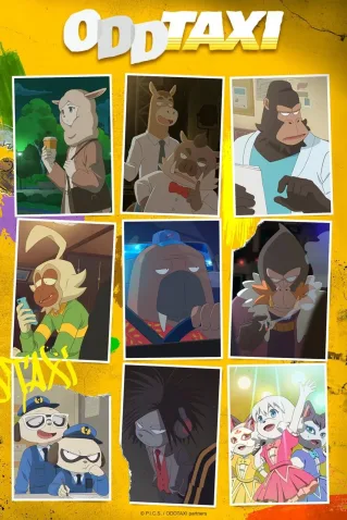 Coleção Digital Odd Taxi Todos Episódios Completo