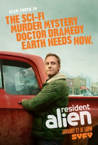 Coleção Digital Resident Alien Todas Temporadas Completo Dublado