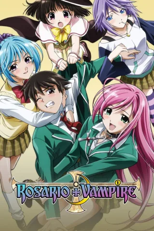 Coleção Digital Rosario + Vampire Todos Episódios Completo