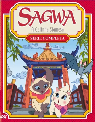 Coleção Digital Sagwa, A Gatinha Siamesa Completo Dublado