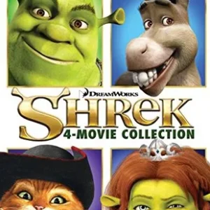 Coleção Digital Shrek Todos os Filmes Completo Dublado