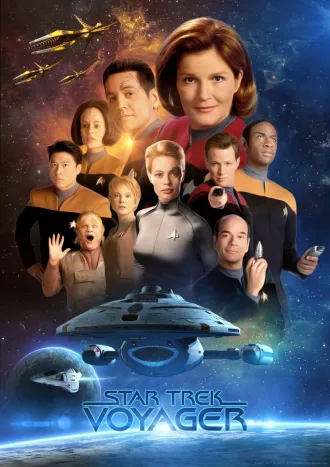 Coleção Digital Star Trek Voyager Todas Temporadas Completo