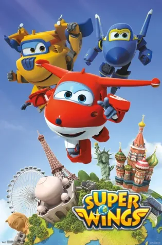 Coleção Digital Super Wings Completo Dublado