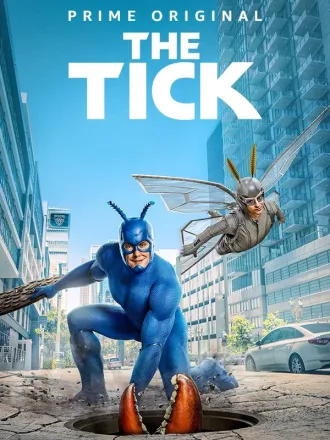 Coleção Digital The Tick Todas Temporadas Completo Dublado