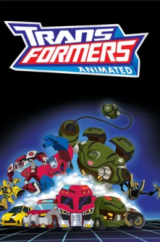 Coleção Digital Transformers Animated Todos Episódios Completo Dublado