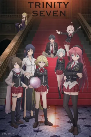 Coleção Digital Trinity Seven Todos Episódios Completo
