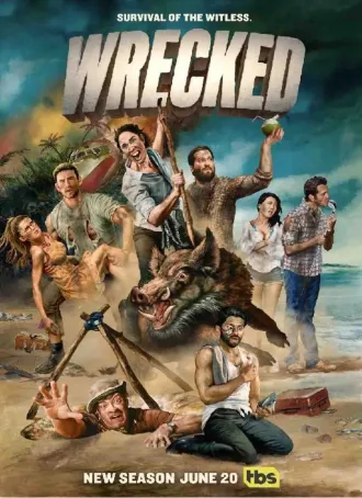 Coleção Digital Wrecked Todas Temporadas Completo